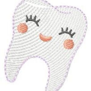 Tooth Fairy Embroidery Designs – Baby Girl Machine Embroidery (Instant Download)