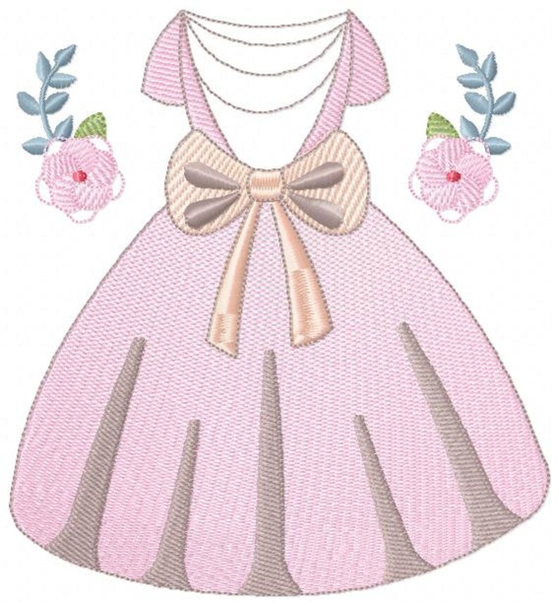 Dress embroidery designs Gown embroidery design machine Etsy