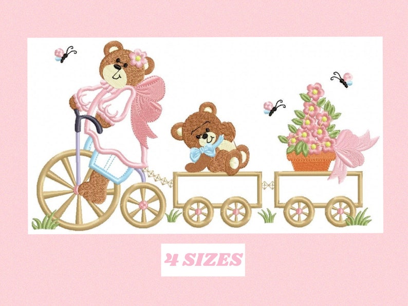teddy embroidery