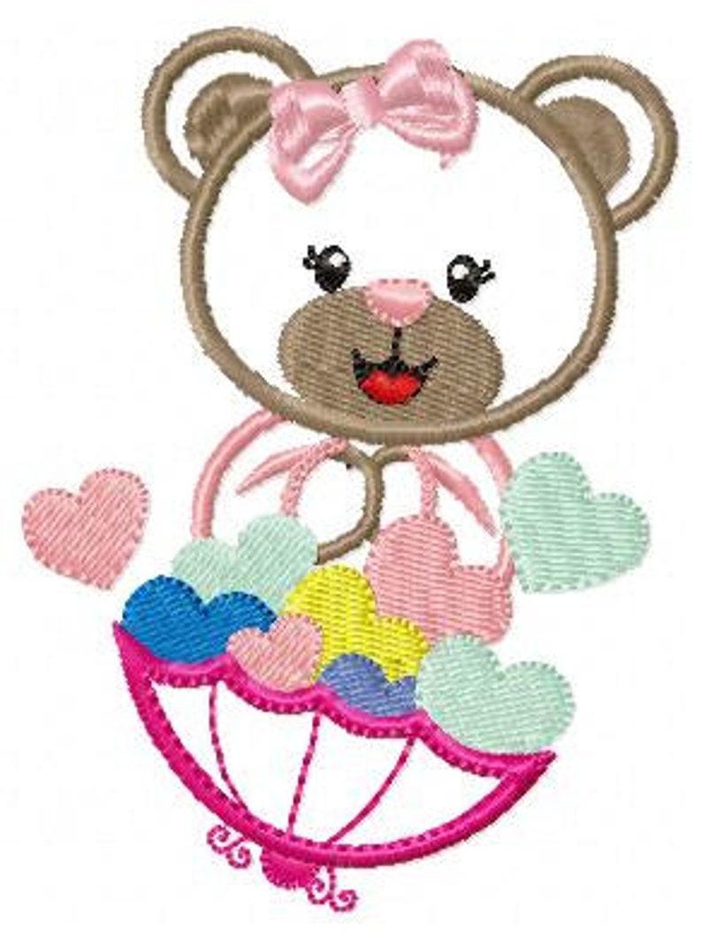teddy embroidery