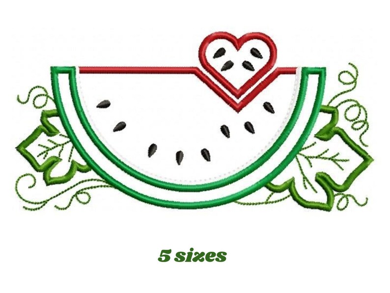 Watermelon jessecmault designs fruit jessecmault design  etsy