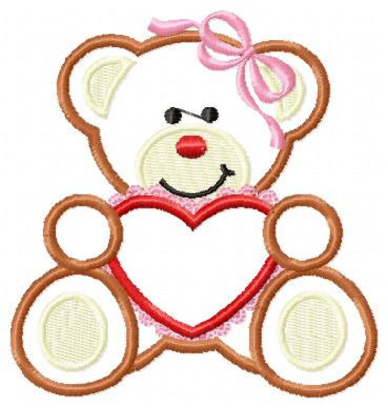 teddy embroidery