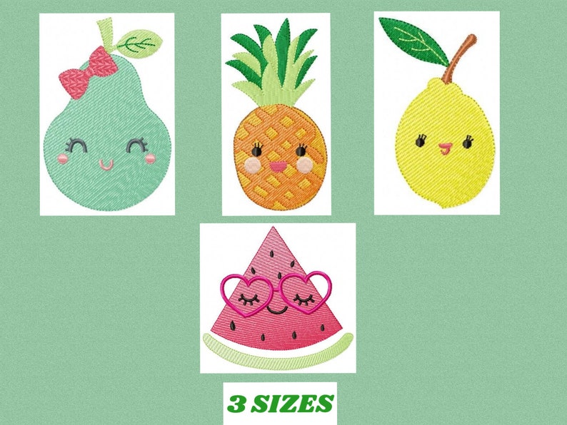 Fruit jessecmault design machine jessecmault watermelon  etsy