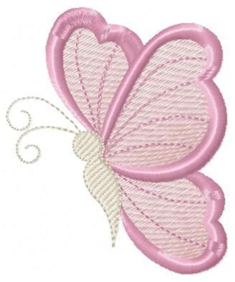 Mini Butterfly Embroidery Design – Small Machine Embroidery Pattern (Digital Download)