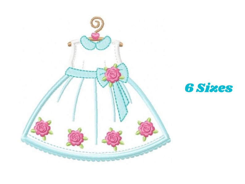 Dress Embroidery Designs Gown Embroidery Design Machine Etsy