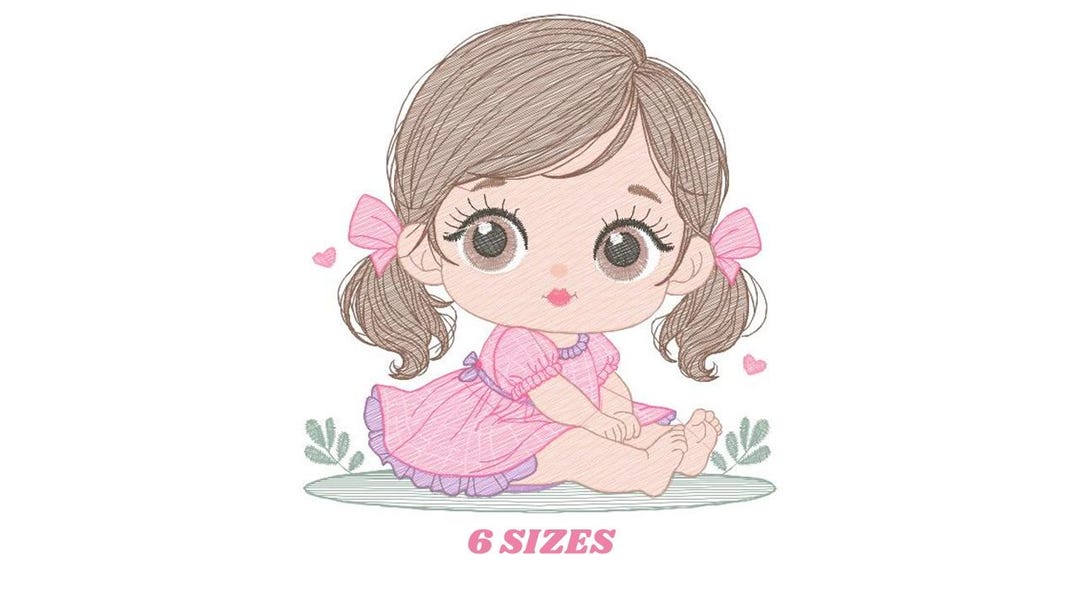 Summer Dress For Baby Girl In Amazing Embroidery Printed Design