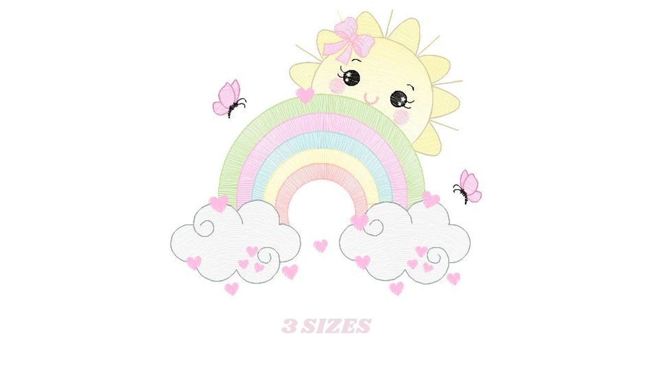 Foto gratis: Un dipinto ad acquerello di un fiore rosa e una farfalla, image size:1280x720