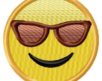 Emoji Stickdatei Set Emoticons Maschinenstickmotive Smiley