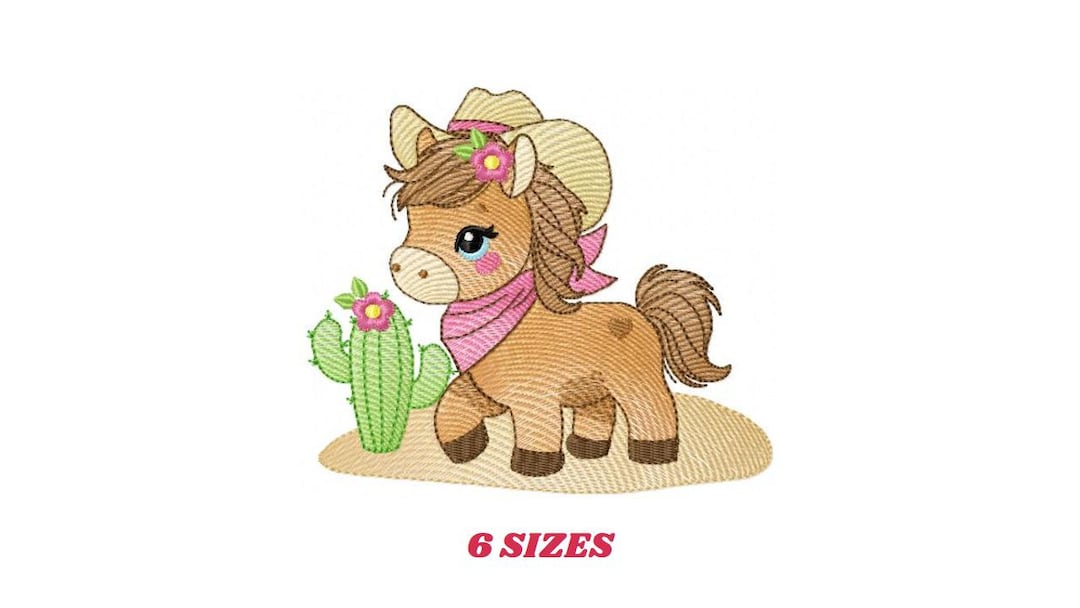 Embroidery Design Ranch Sorting Horse Embroidery Design - Ranch Farm Animal Machine Embroidery Pattern ...