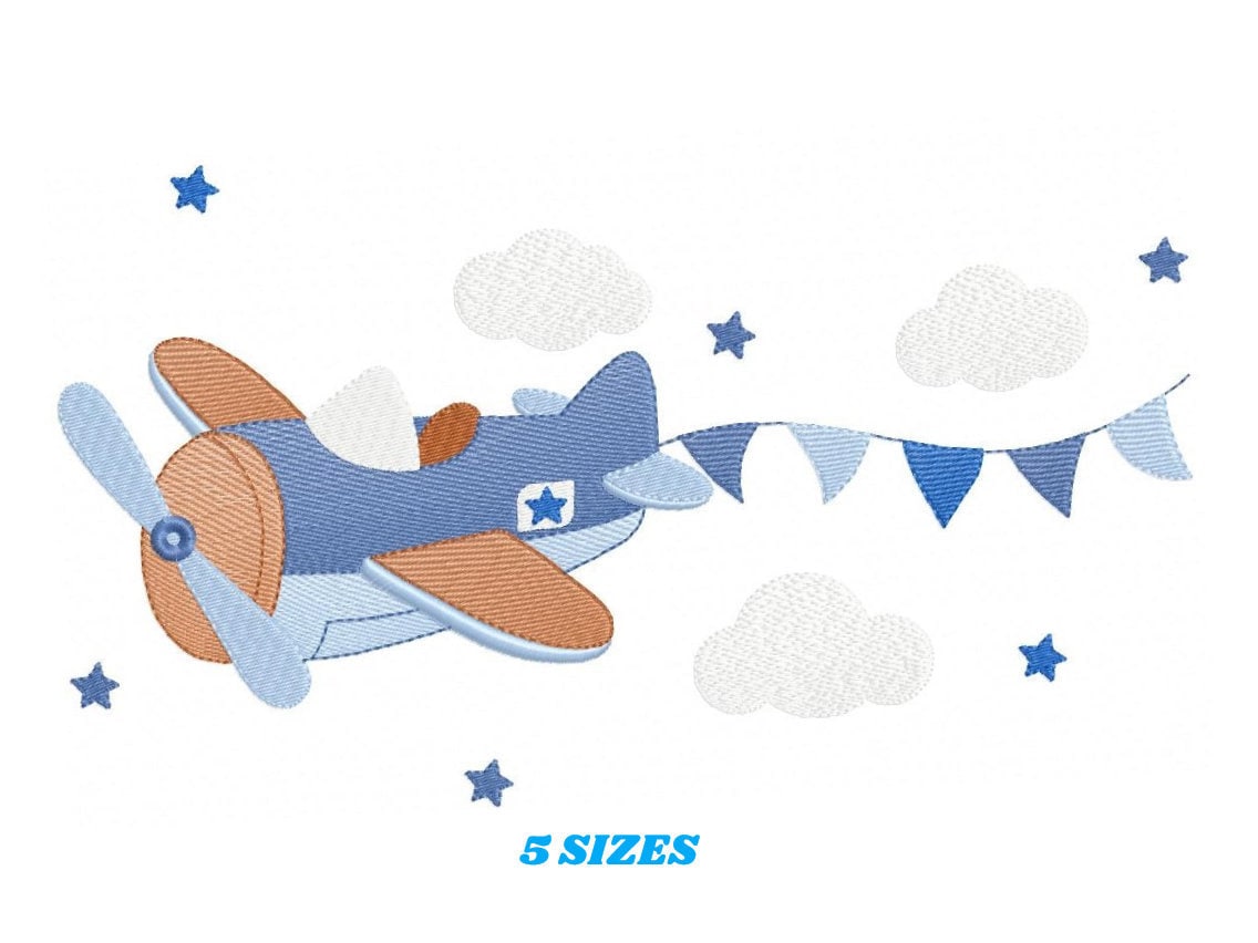 Plane embroidery designs Airplane embroidery design machine Etsy