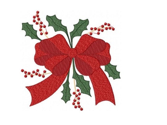 Xmas Mistletoe embroidery designs - Santa Claus embroidery design mac…