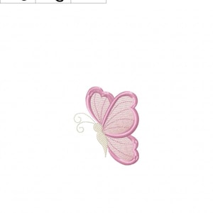 Mini Butterfly Embroidery Design – Small Machine Embroidery Pattern (Digital Download)