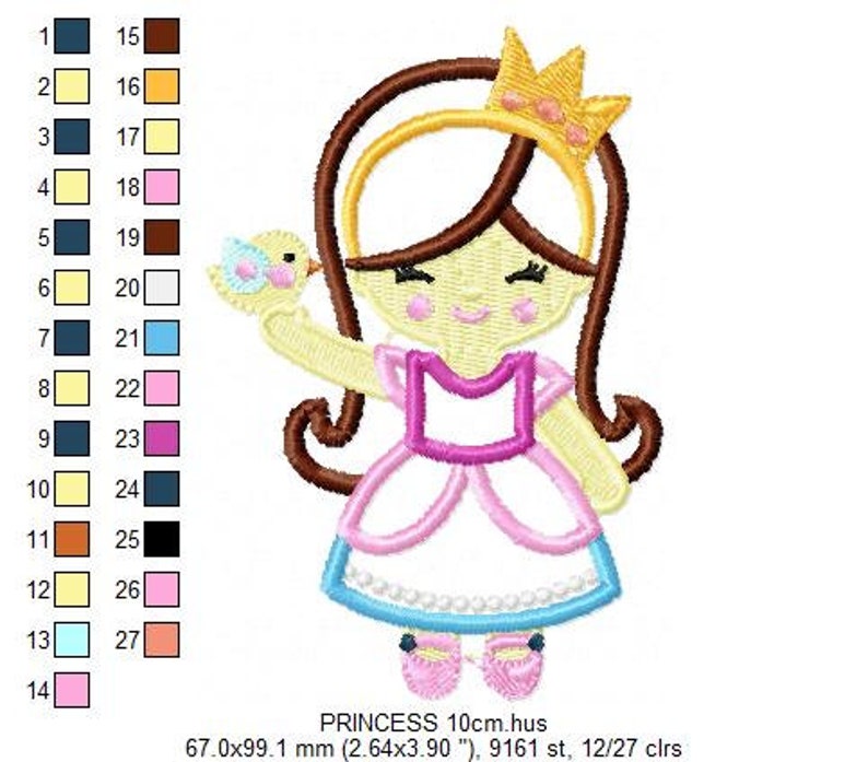 Queen Embroidery Designs Disney Embroidery Design Machine Etsy