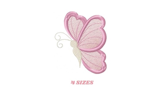 Mini Butterfly Embroidery Design – Small Machine Embroidery Pattern (Digital Download)