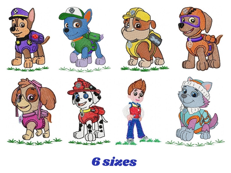 Dog Embroidery Design