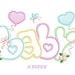 Baby embroidery design - Newborn embroidery designs machine embroidery pattern - Nursery embroidery file - Baby girl embroidery boy kid