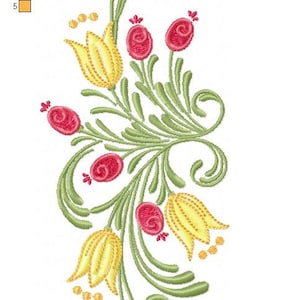 Flowers Embroidery Designs Flower Embroidery Design Machine Embroidery ...
