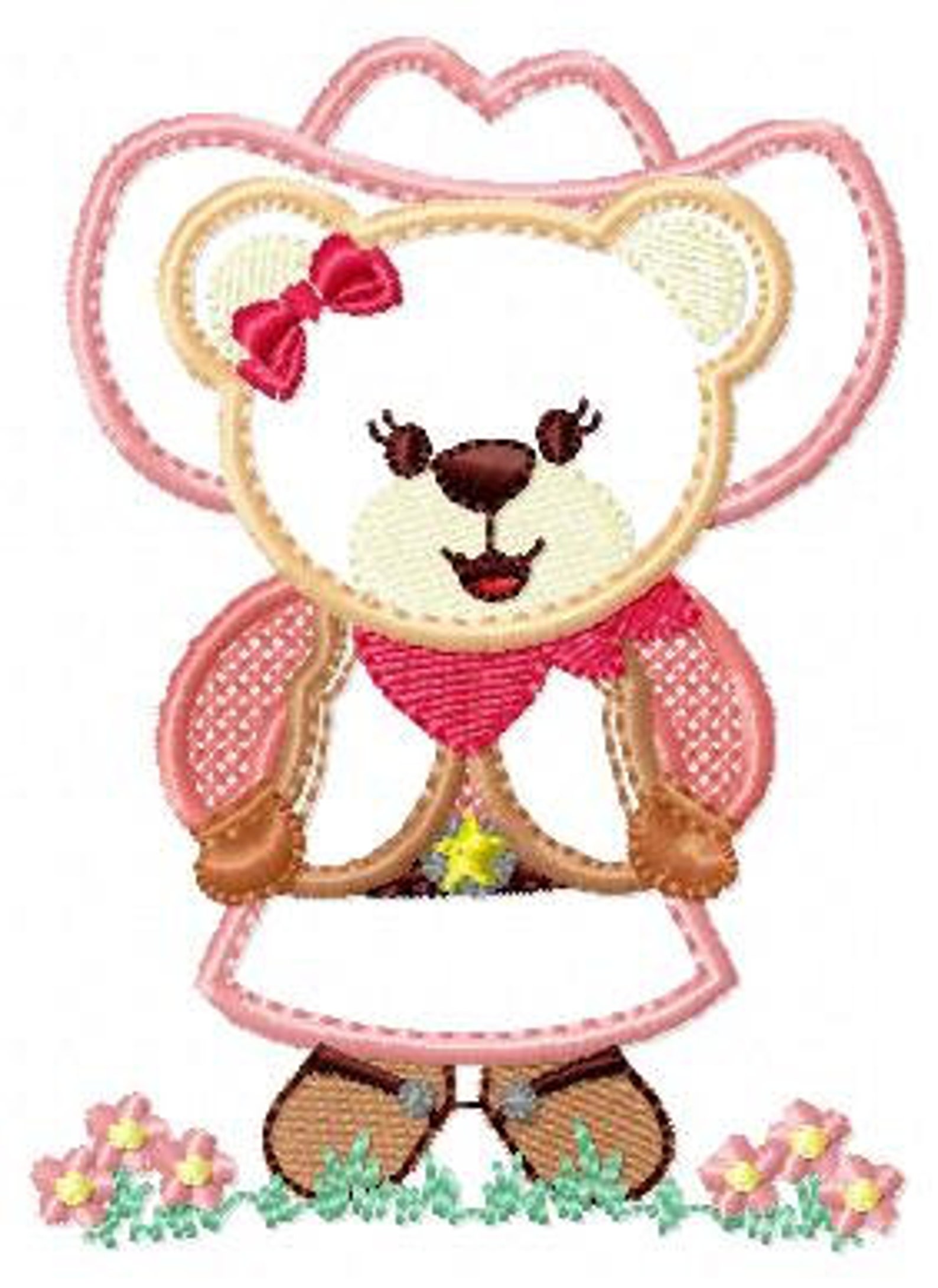 Cowgirl jessecmault designs cowboy jessecmault design machine  etsy