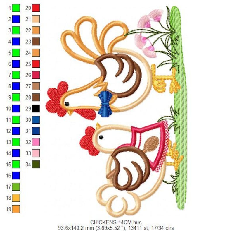 Chicken embroidery designs farm embroidery design machine etsy Chicken embroidery designs farm embroidery design machine etsy