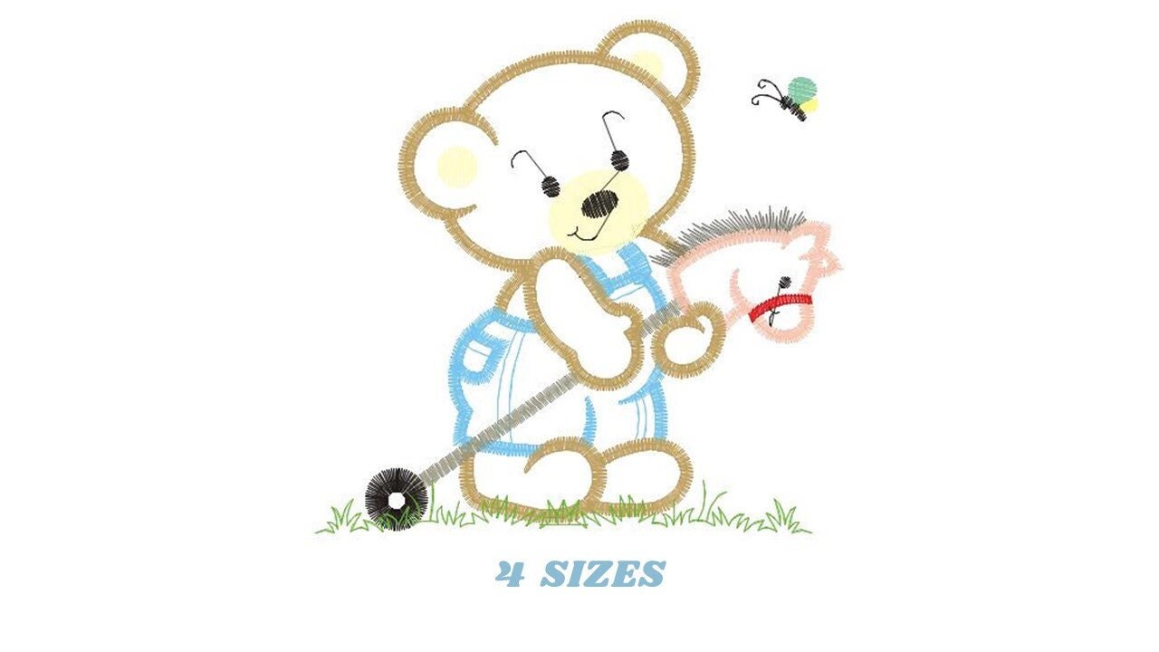 Bear Embroidery Designs Teddy Embroidery Design Machine - Etsy India