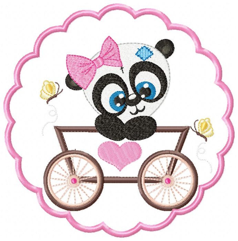 Panda embroidery design animal embroidery designs machine  etsy Panda embroidery design animal embroidery designs machine  etsy