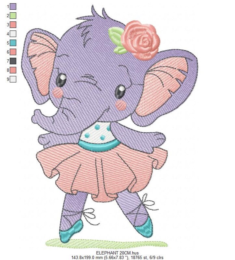 Elephant embroidery designs animal embroidery design machine  etsy Elephant embroidery designs animal embroidery design machine  etsy