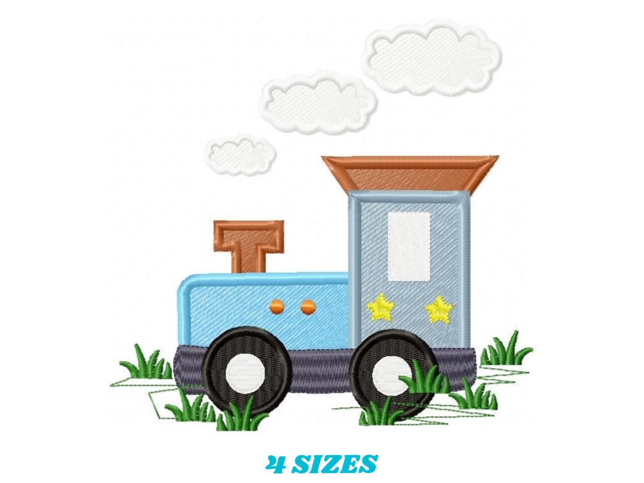 Train Embroidery Designs Vehicle Embroidery Design Machine - Etsy