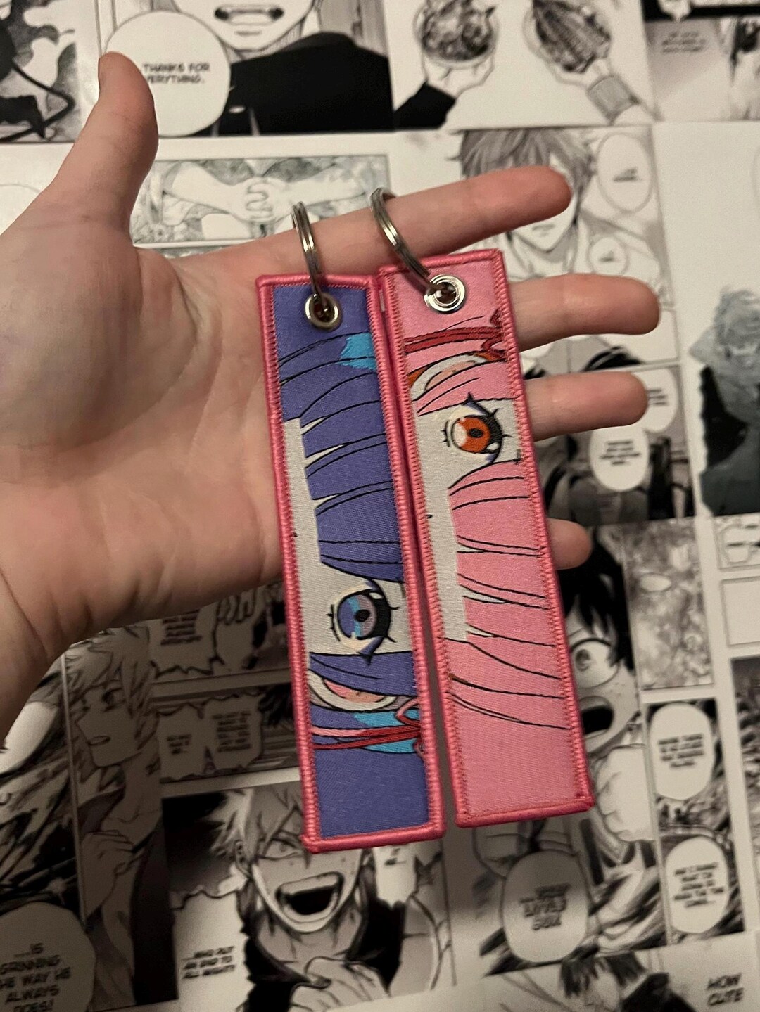 Jet Tag Keychains Inuyasha Anime Jet Tag Keychains - Etsy