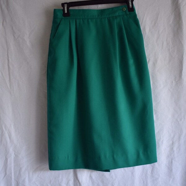 Turquoise vintage skirt