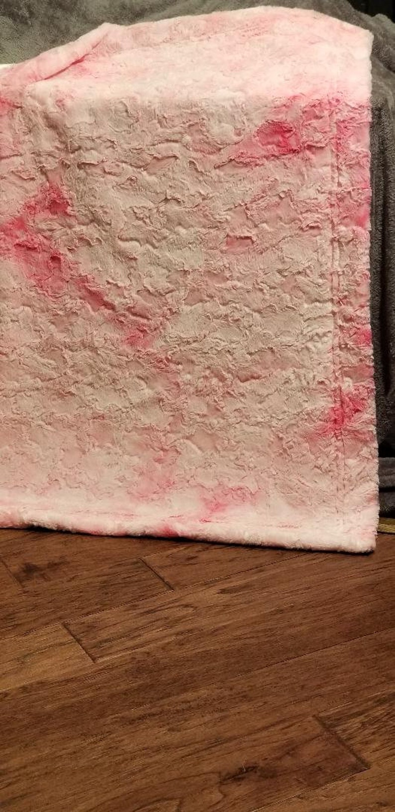 Goat Minky Faux Fur Oversize Baby Blanket