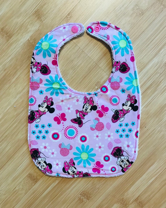 minnie mouse bibs