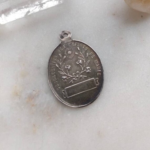 Beautiful Solid Hallmarked Antique French Silver … - image 2