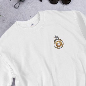 Star Wars Sweatshirt BB8 Star Wars Gift Mandalorian Star Wars Sweater Clothing Star Wars Mens Womans Kids Star Wars Hoodie BB8