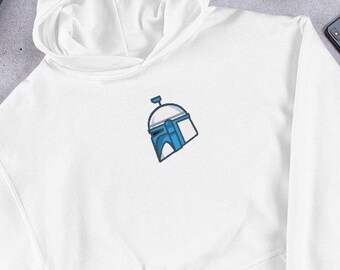 Bluza z kapturem Star Wars Jango Fett Prezenty Star Wars Mandalorian Ubrania Star Wars Star Wars Męskie Damskie Dziecięce Bluza z kapturem Star Wars Łowca nagród