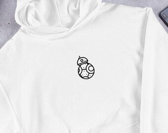 Star Wars Hoodie BB8 R2 D2 Droids Xwing Classic Kids Star Wars Men's Women's Hoodie Star Wars Gift Star Wars Sweatshirt Mandalorian Hoody