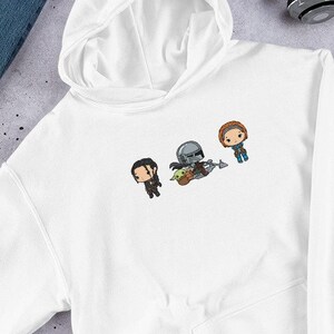 Star Wars Hoodie Bounty Hunters Boba Fett Birthday Kids Star Wars Men&#39;s Women&#39;s Hoodie Star Wars Gift Disney Hoodie Star Wars Hoody