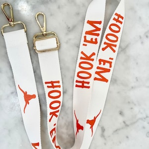 Texas Hook ‘Em Game Day Purse Strap