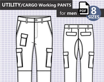 Mens Pants Pattern Etsy Your entire order ships free with any shoes, jeans, pants, swim, or activewear purchase*. mens pants pattern etsy