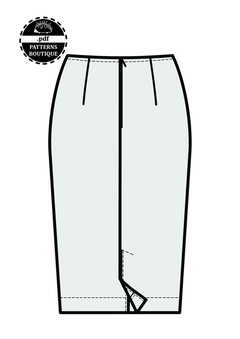 PENCIL SKIRT PDF Sewing Pattern / Basic Pencil Skirt Pattern Etsy PENCIL SKIRT PDF Sewing Pattern / Basic Pencil Skirt Pattern Etsy