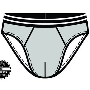 MEN'S BRIEFS / PDF Sewing Pattern / Underwear for men / | Etsy