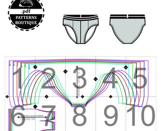 iThinksew - Patterns and More - Underwear Men PDF Sewing Pattern - Mr.  Perfecto