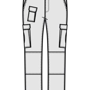 worker trousers pattern