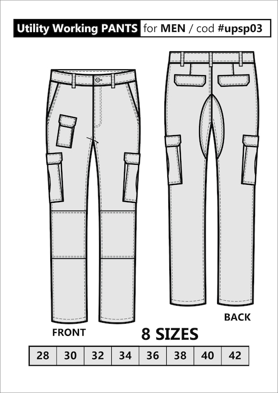 heavy duty cargo work pants