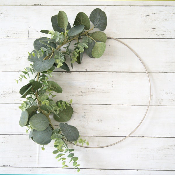 Eucalyptus Mix Wreath// Eucalyptus Wreath// Eucalyptus Melody// Simple Wreath// Minimalist Wreath