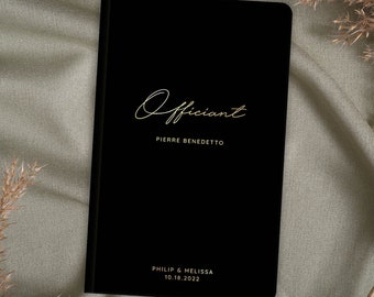 Personalized Officiant Book