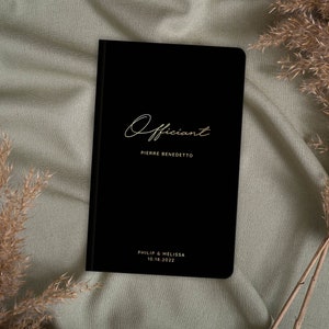 Personalized Officiant Book A2