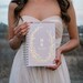 Floral Wedding Planner Book / Beige Custom Wedding Planner / Real Gold Foil / Wedding Hard Cover Book / Best Friend Wedding Gift to Bride 
