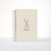 Floral Wedding Planner Book / Beige Monogram Custom Wedding Planner / Real Gold Foil / Hard Cover Book / Best Friend Wedding Gift to Bride 