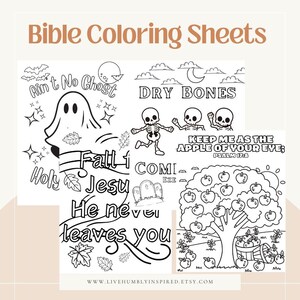 Halloween Lesson for Sunday School - Etsy
