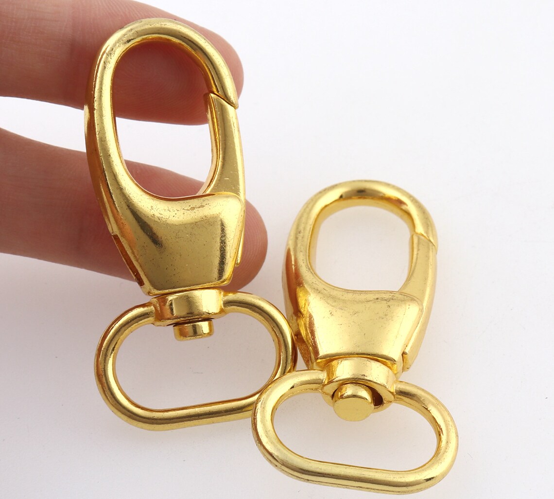 Gold Swivel Clasp Key Clasp Clip Swivel Clasp Swivel Trigger Etsy